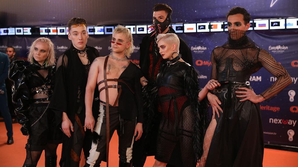 Hatari edusti Islantia Euroviisuissa Tel Avivissa toukokuussa.