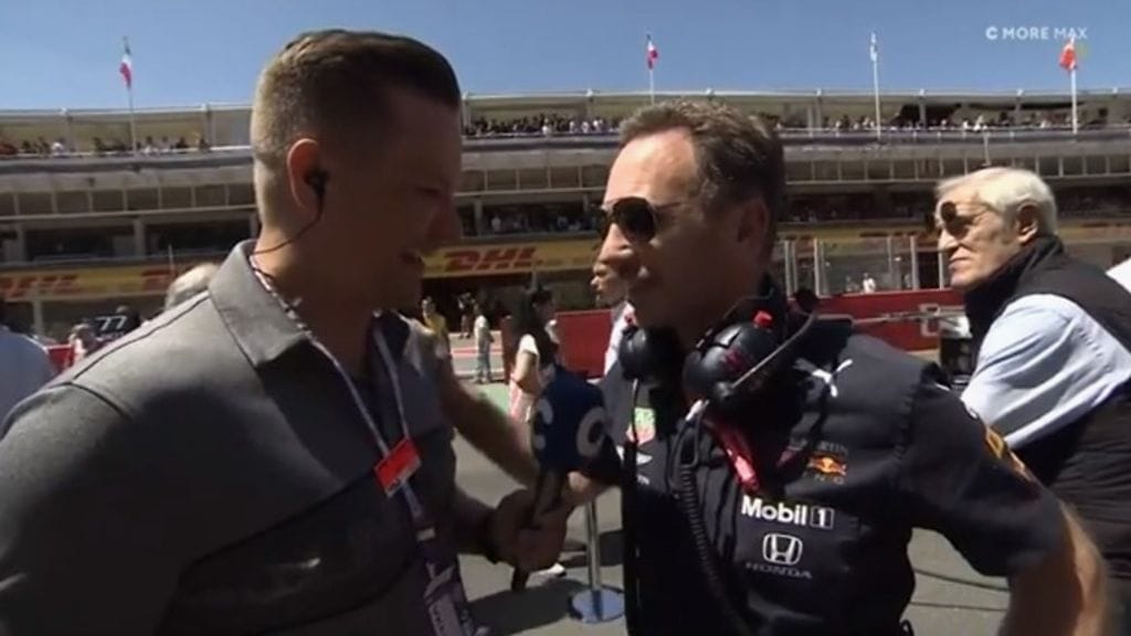 Toni Vilander esitti ennustuksensa Christian Hornerille ja osui melko hyvin nappiin.