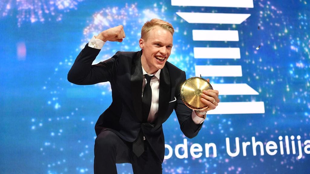 Maastohiihdon olympiavoittaja Iivo Niskanen on hallitseva Vuoden urheilija.