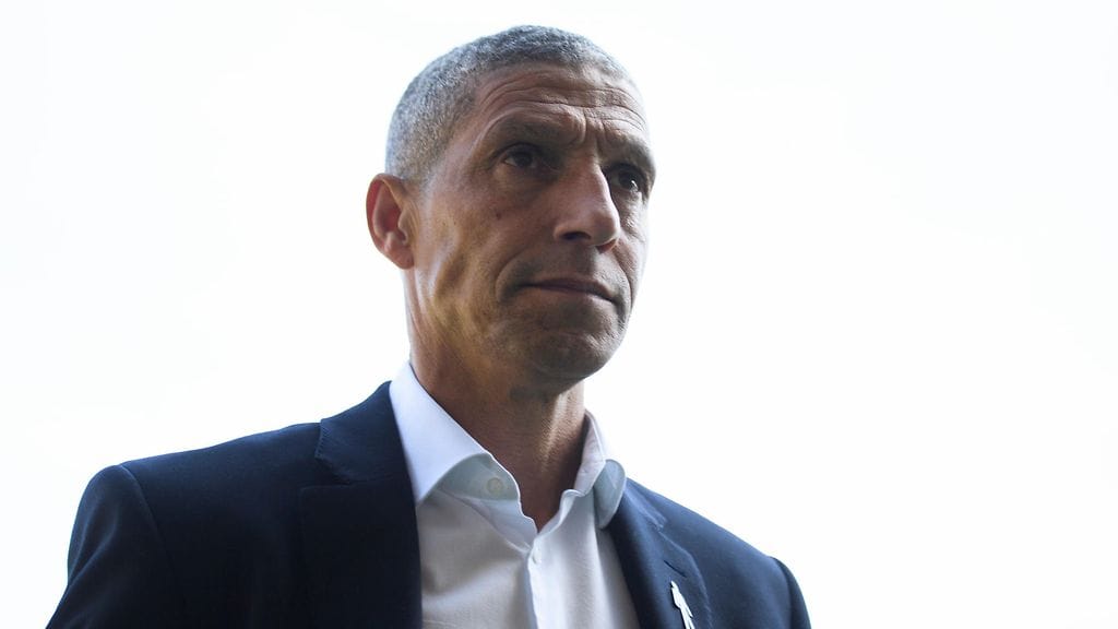 Chris Hughton on saanut potkut Brightonin peräsimestä.