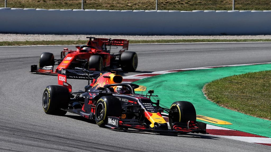 Max Verstappen nousi Barcelonan GP:ssä huimalla suorituksella kolmanneksi.