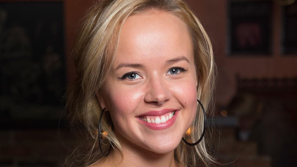 Sara Parikka nautti syksystä tyttäriensä kanssa.