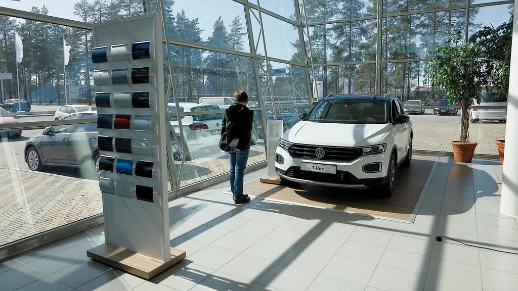 Uusi Volkswagen T-Roc Joensuun Laakkosella.