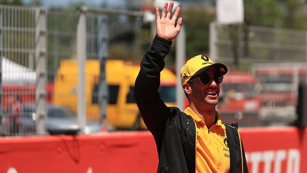 Daniel Ricciardo valaa uskoa tulevaan, vaikka Renaultin kausi on sujunut alavireisesti.