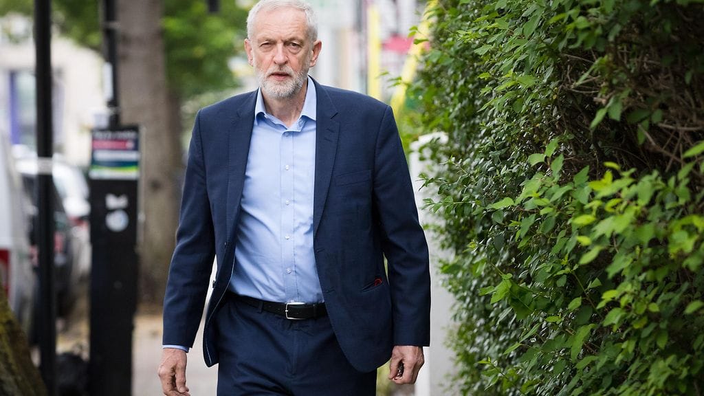 Työväenpuolueen johtaja Jeremy Corby. Kuva: AOP