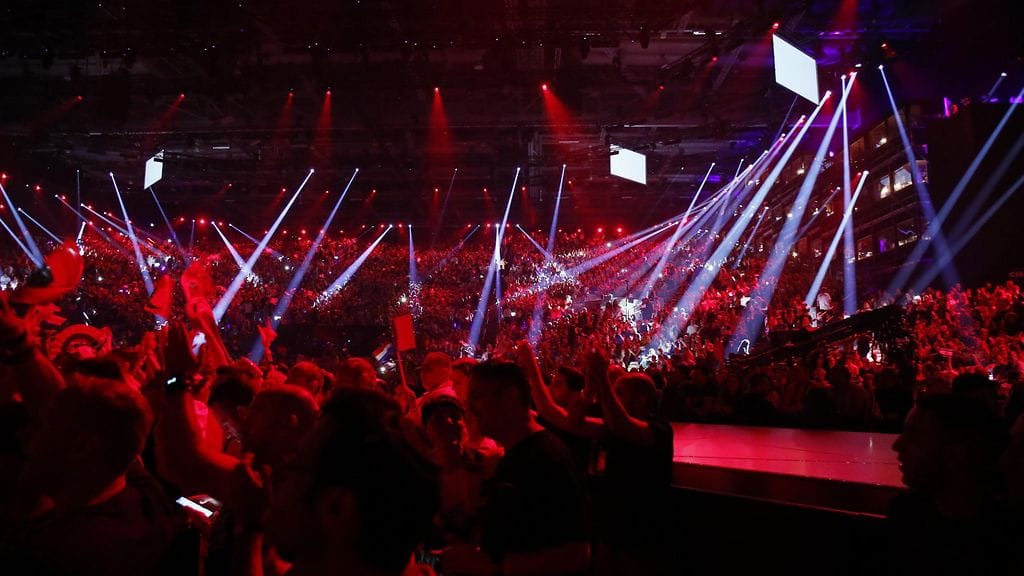 Euroviisuhuumaa Tel Avivissa.