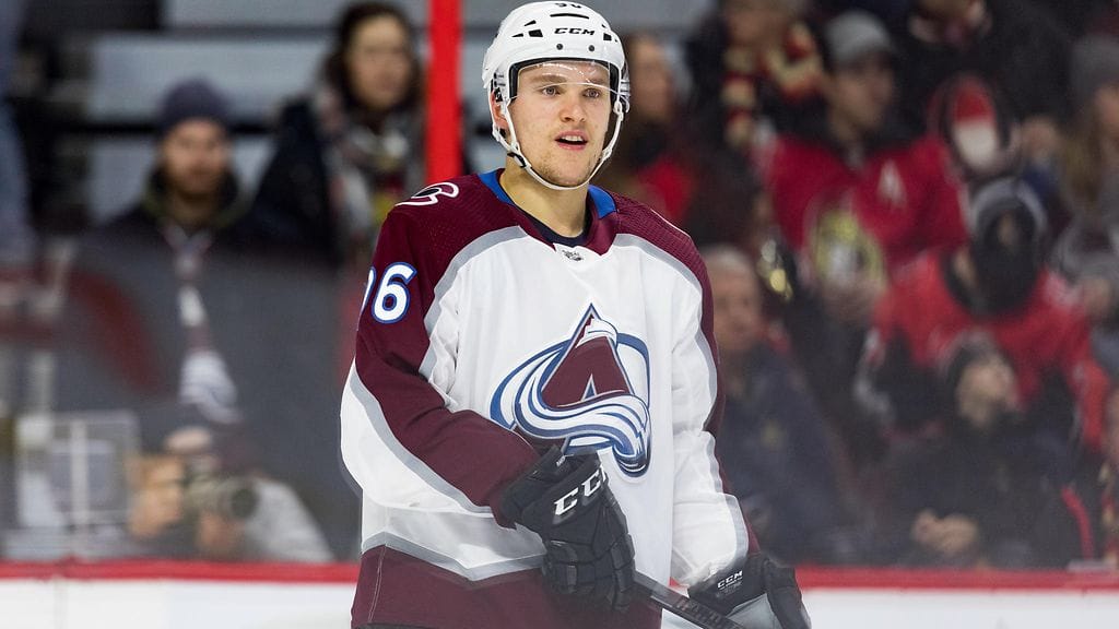 Mikko Rantanen pelasi upean kauden NHL:ssä Colorado Avalanchen riveissä.