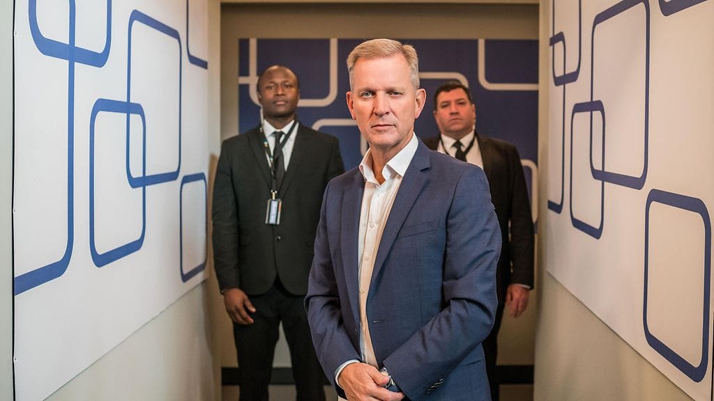 Juontaja Jeremy Kyle.