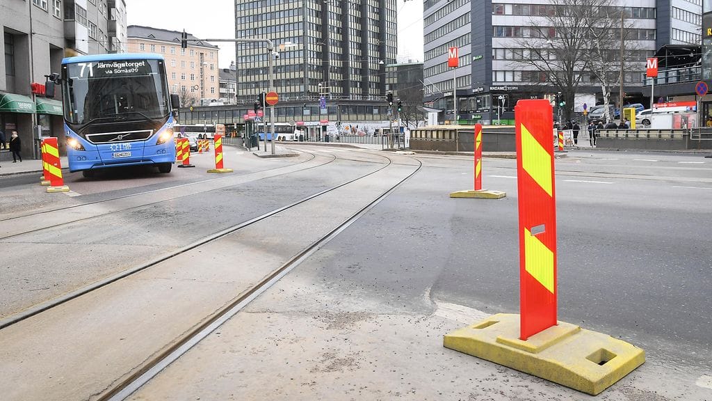 Kallion Kurvissa on käynnissä mittavat tietyöt.