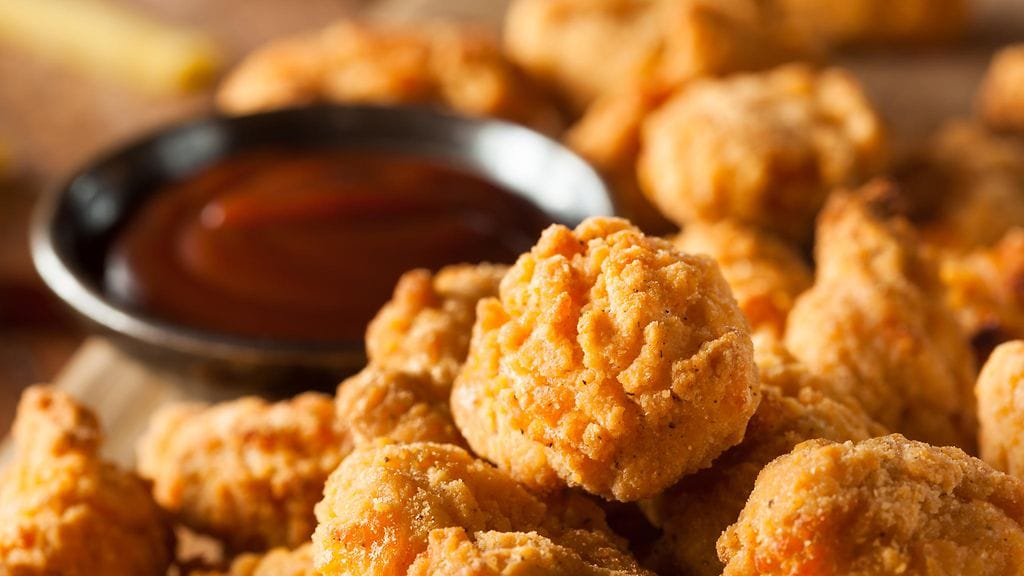 paneroitu kana broileri nugetti