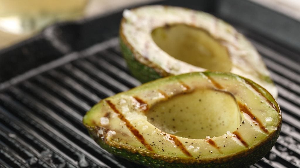 grillattu avokado