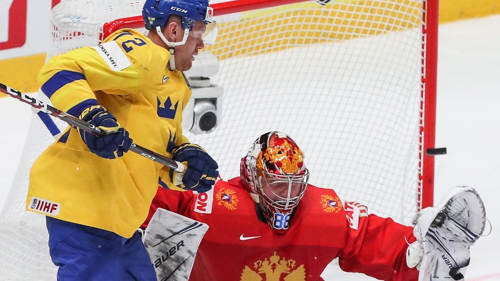 Patric Hörnqvist ja Andrei Vasilevski.