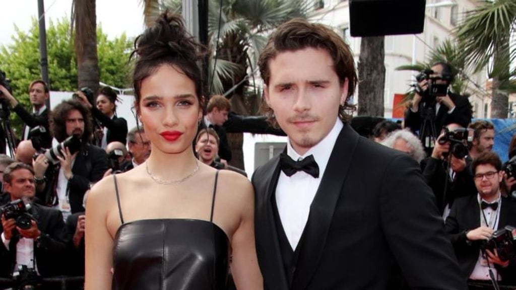 Brooklyn Beckham ja hänen ex-tyttöystävänsä Hana Cross.