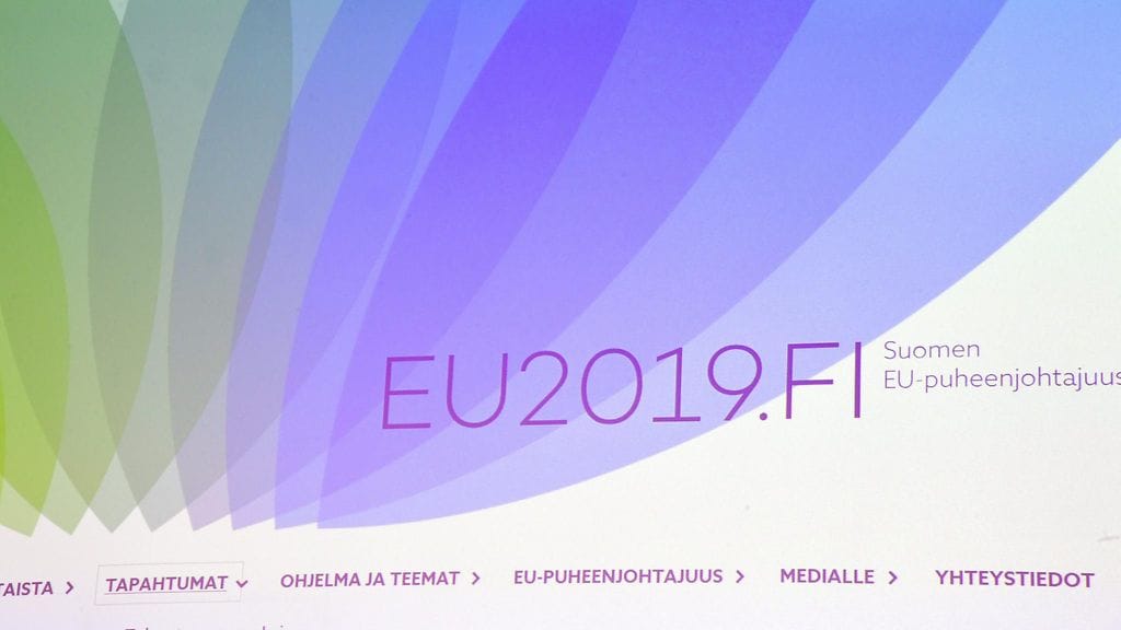 Eu-puheenjohtajamaa Suomi ilme