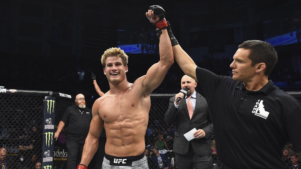 Sage Northcutt otteli aiemmin UFC:ssä.