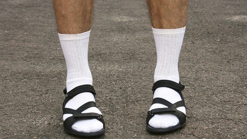 Sukkasandaalipäivää vietetään 25.5.2019.