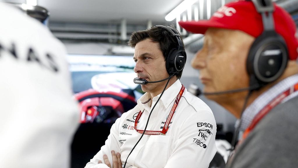 Toto Wolff ja Niki Lauda muodostivat dynaamisen duon Mercedeksen johdossa.