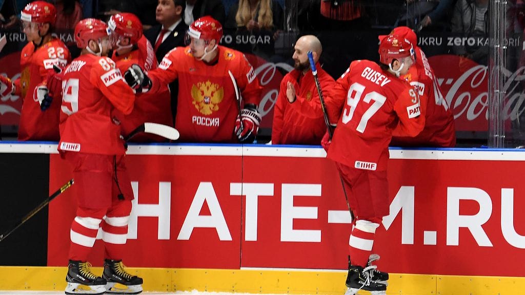 Nikita Gusev iski Venäjän avausosuman.