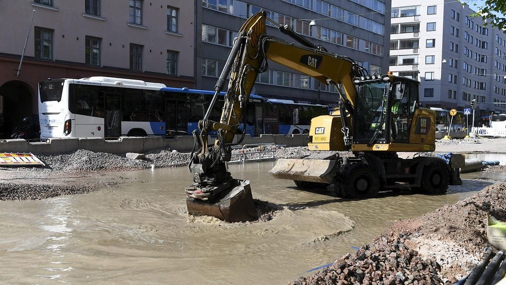 LK vesivahinko Hämeentie 23.5.2019 2