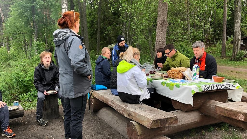Tammela, etätyöpäivä, ruokailu