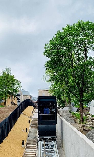 Funikulaari eli kaupunkivinohissi 1