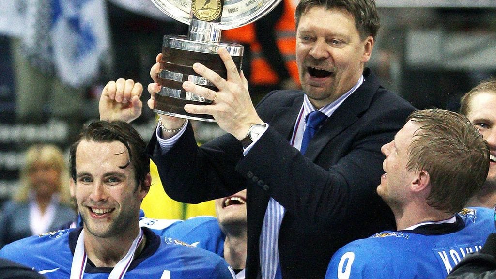 Jukka Jalonen johdatti Leijonat MM-kultaan keväällä 2011 Slovakian Bratislavassa.