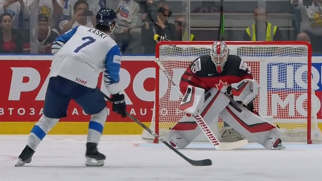 Oliwer Kaski epäonnistui rangaistuslaukauksessa.