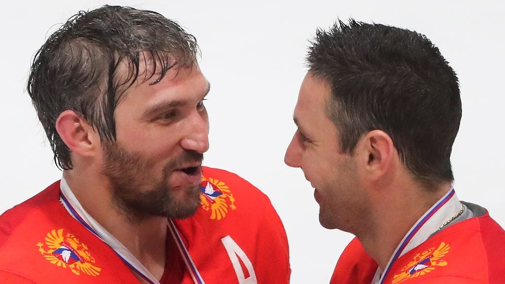 Aleksandr Ovetshkin ja Venäjä nappasivat MM-pronssia.