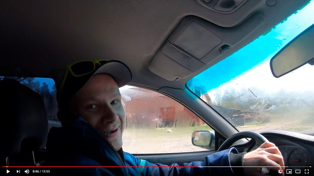 Suomalaispariskunnan kikka viilensi auton hyytäviin lukemiin.