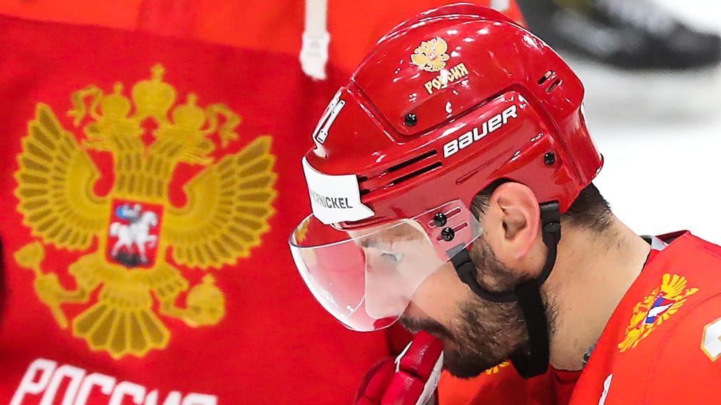 Ilja Kovaltshuk kipparoi Venäjää jääkiekon MM-kisoissa.