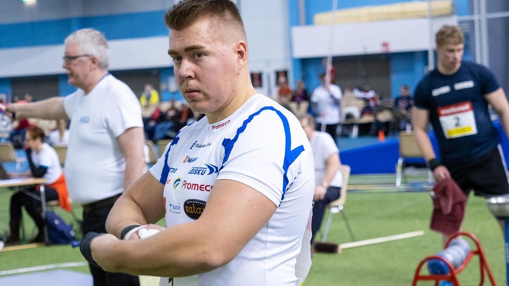 Arttu Kankaan paras kantoi lukemiin 18,48.