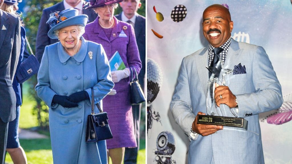 kuningatar Elisabet Steve Harvey