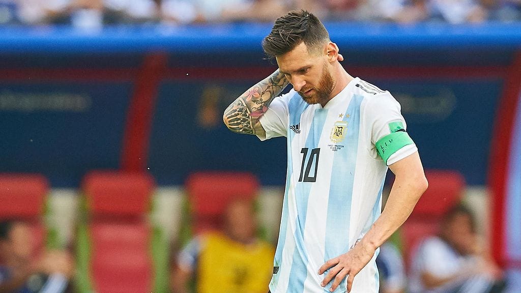 Lionel Messi ei ole saavuttanut menestystä Argentiinan paidassa.