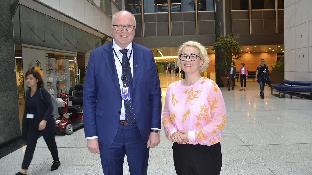 SDP:n EU-komissaarivalinnassa hävinnyt Eero Heinäluoma toivoo, että Jutta Urpilainen saa salkun, jossa on todellisia mahdollisuuksia vaikuttaa.