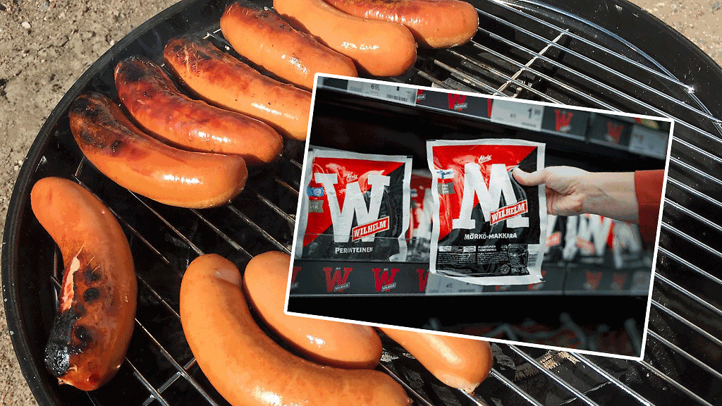 Täältä tulee Mörkö-makkara.