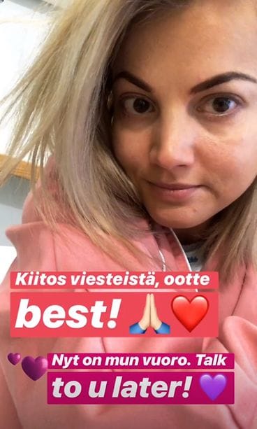 Janni Hussi syöpä ig-stoori