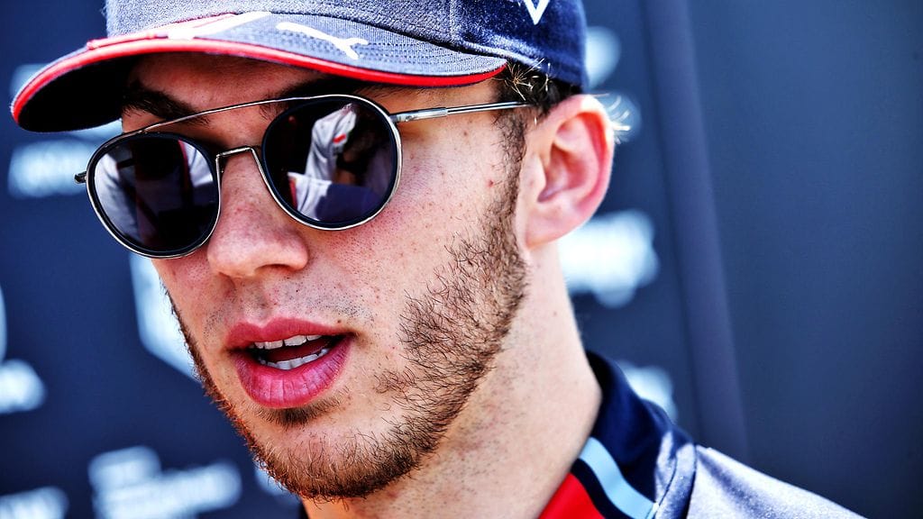Pierre Gasly ei suhtautunut ilolla potkuhuhuihin, joiden keskelle hän on joutunut.