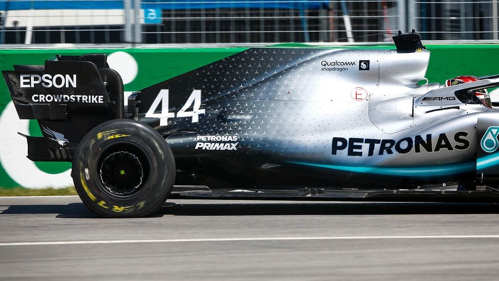 Lewis Hamilton teki harvinaisen virheen Kanadan GP:n toisissa vapaissa harjoituksissa.