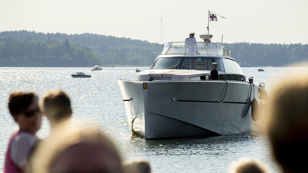 LK Jenni Haulio Sauli Niinistö Naantali 8.6.2019