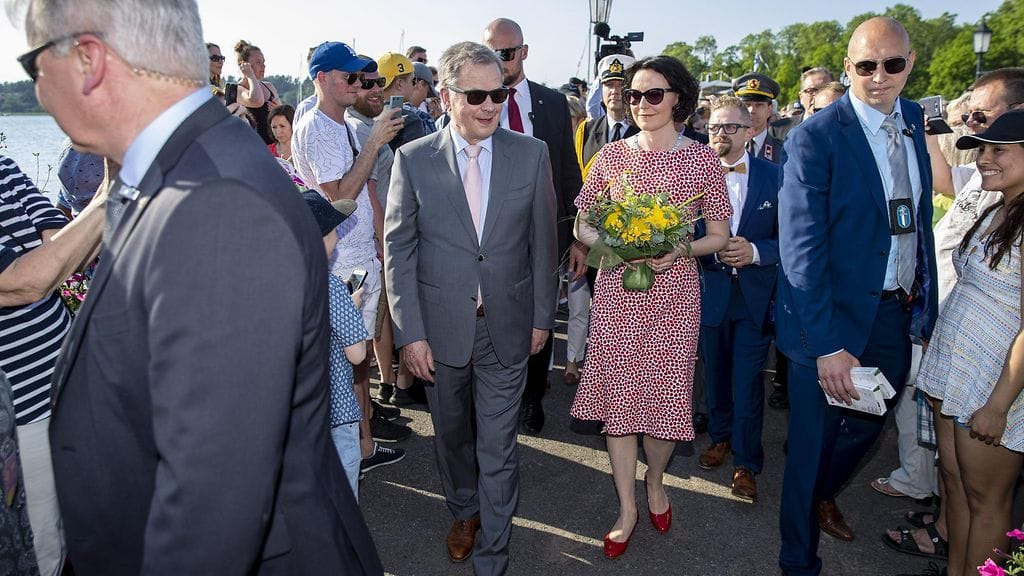 LK Jenni Haukio Sauli Niinistö Naantali 8.6.19