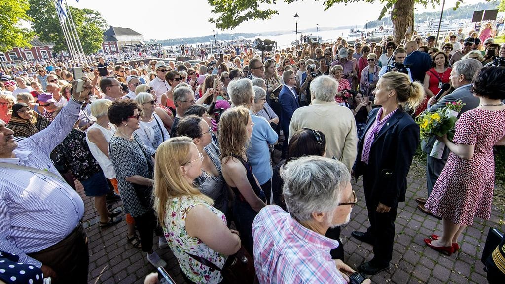 LK Sauli Niinistö ja Jenni Haukio Naantali 2019