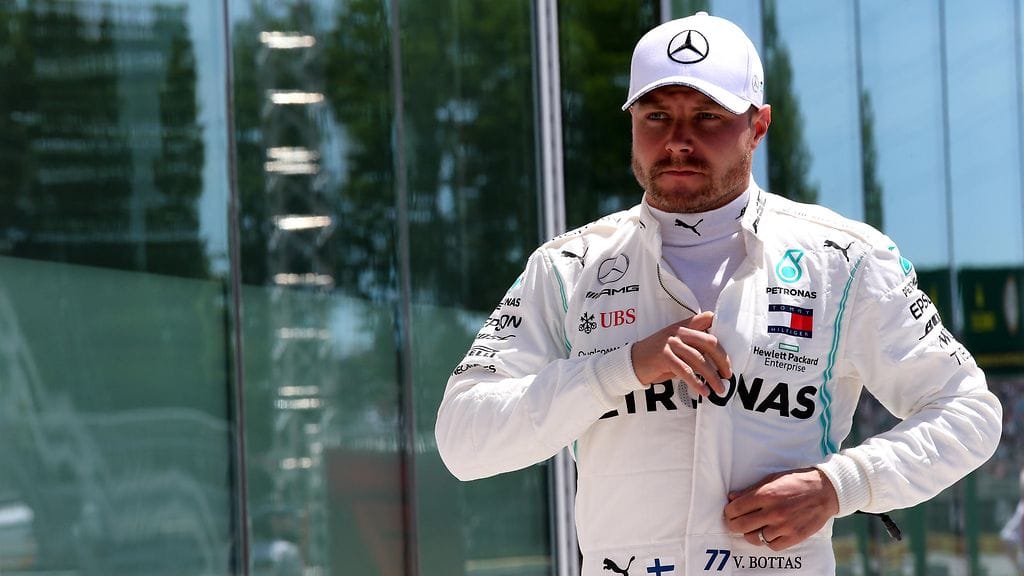 Valtteri Bottas epäonnistui Montrealin aika-ajoissa.