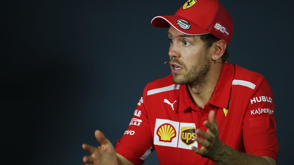 Sebastian Vettel hiiltyi aikarangaistuksestaan.