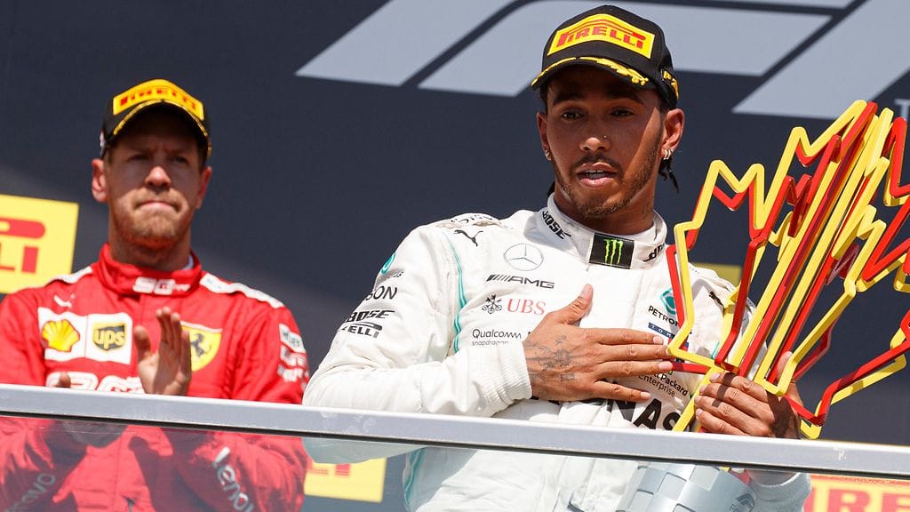 Lewis Hamilton olisi halunnut voittaa toisella tapaa, mutta koki pakottaneensa Sebastian Vettelin virheeseen.