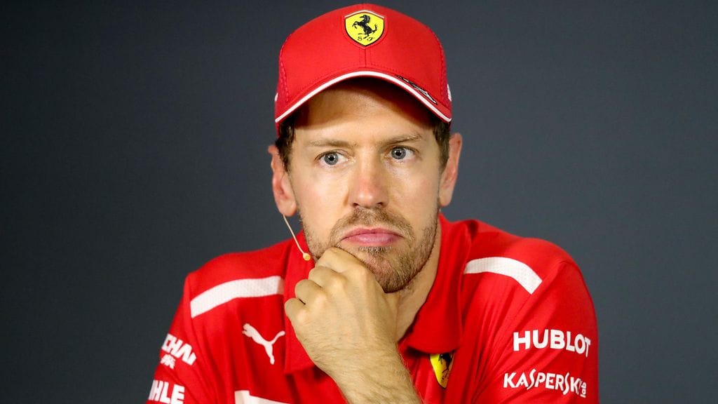 Sebastian Vettelille heitettiin paha kysymys Kanadan GP:n jälkeen.