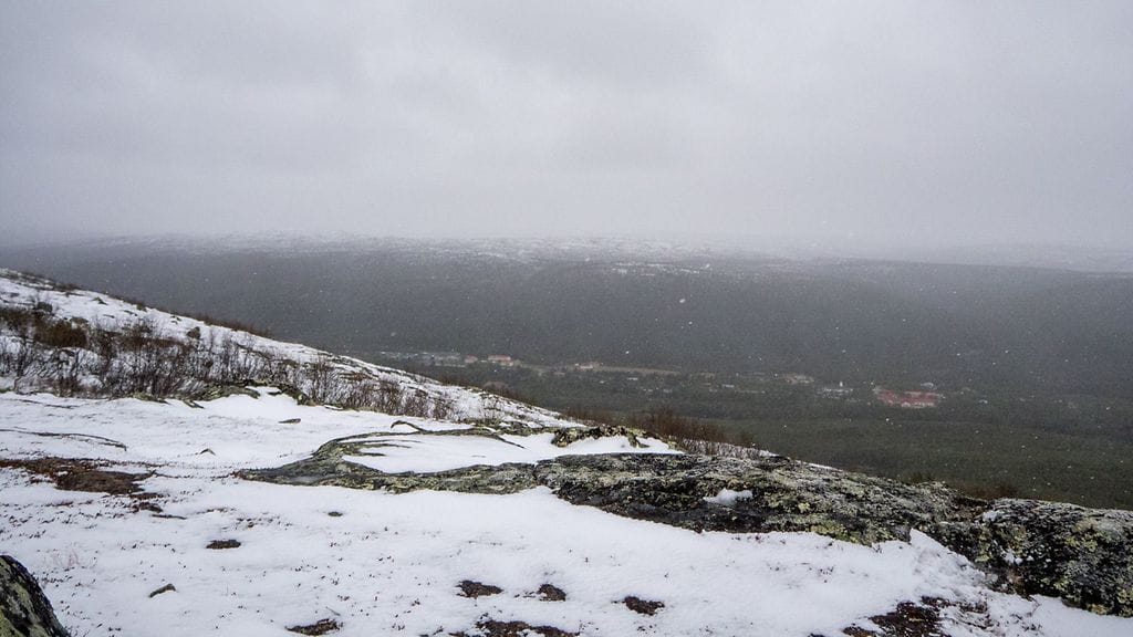 Utsjoki lumi kesäkuu