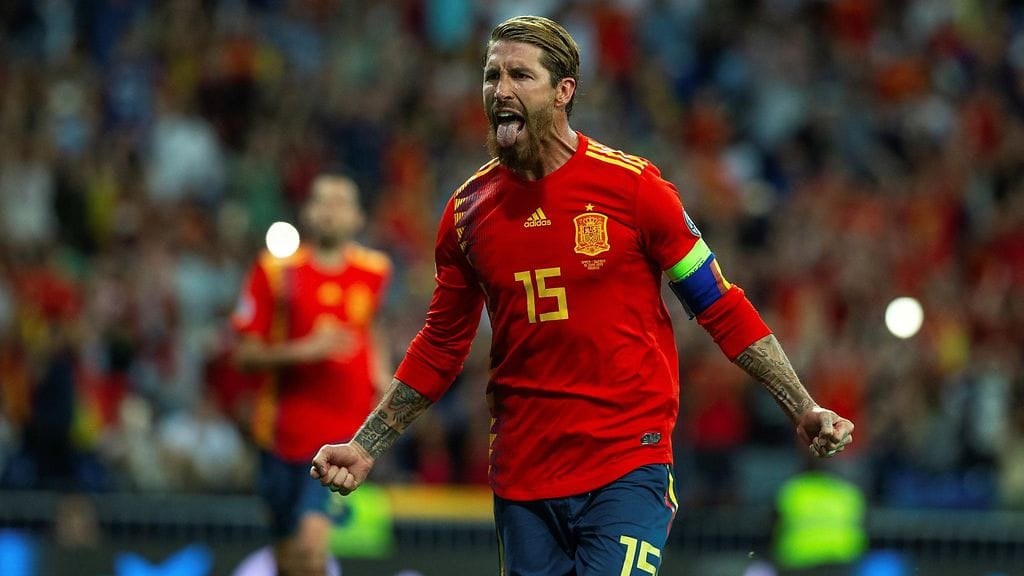 Sergio Ramos onnistui maalinteossa.