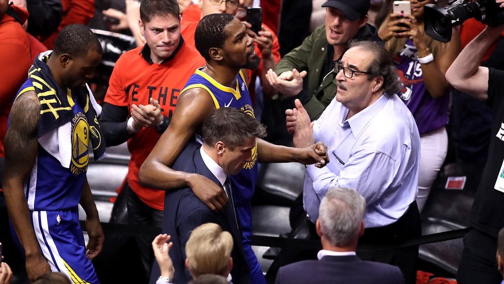 Kevin Durantin paluu tositoimiin jäi lyhyeksi.