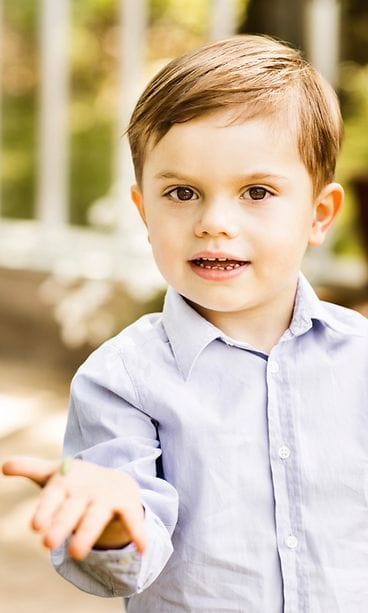 Prinssi Oscar Hagan linnan pihalla kesäkuussa 2019