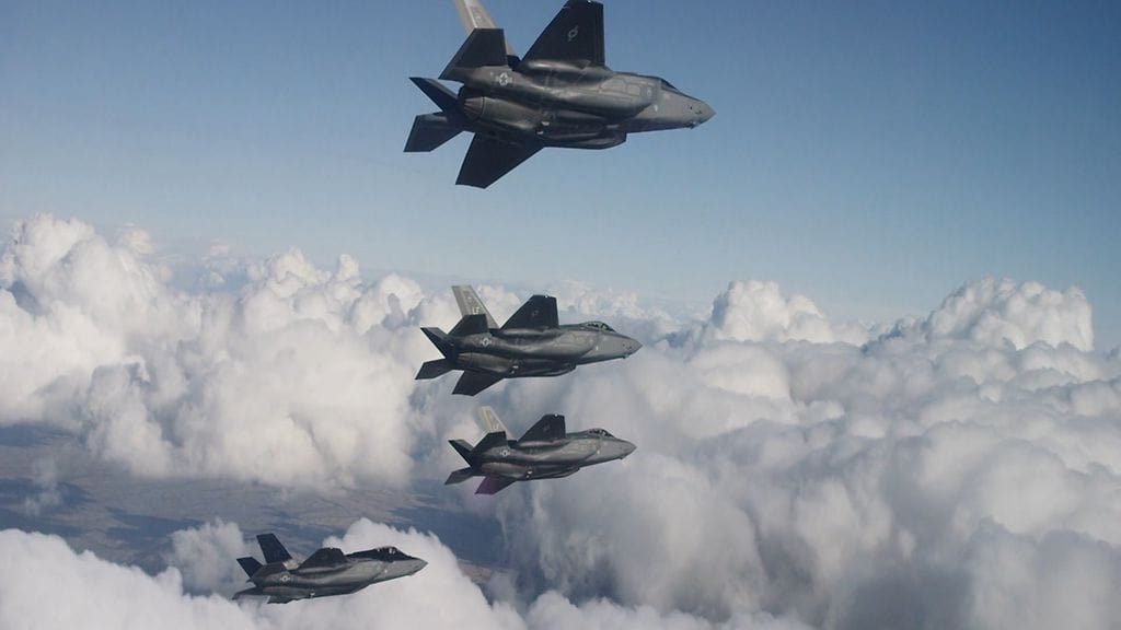 Yhdysvalloissa kiidätettiin hävittäjät ilmaan epäillyn ilmatilaloukkauksen takia. Kuvituskuva.